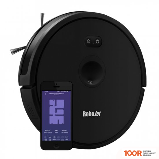 Робот-пылесос Robojet FOCUS BLACK (240706)