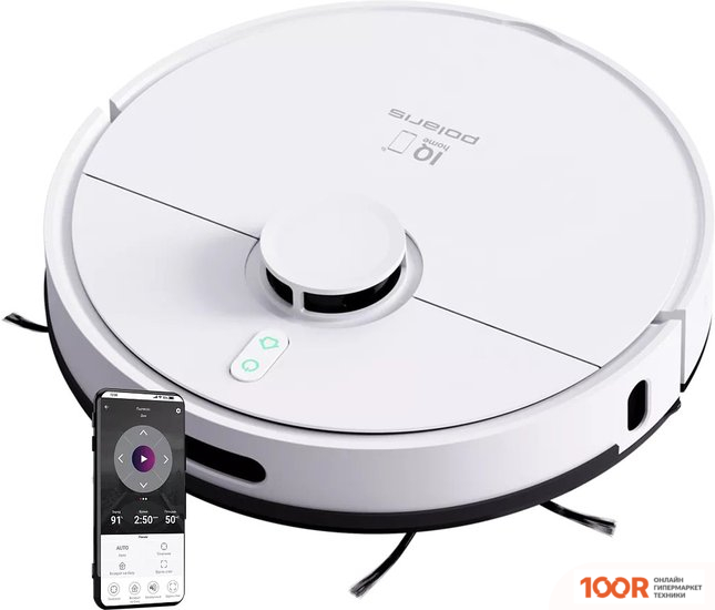 Робот-пылесос Polaris PVCR 4500 WI-FI IQ HOME (БЕЛЫЙ) (240669)