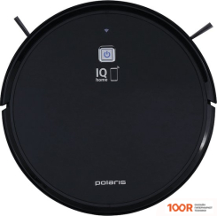 Робот-пылесос Polaris PVCR 4105 WI-FI IQ HOME AQUA (ЧЕРНЫЙ) (240666)