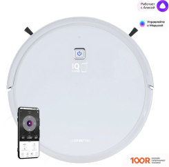 Робот-пылесос Polaris PVCR 4105 WI-FI IQ HOME AQUA (БЕЛЫЙ) (240664)