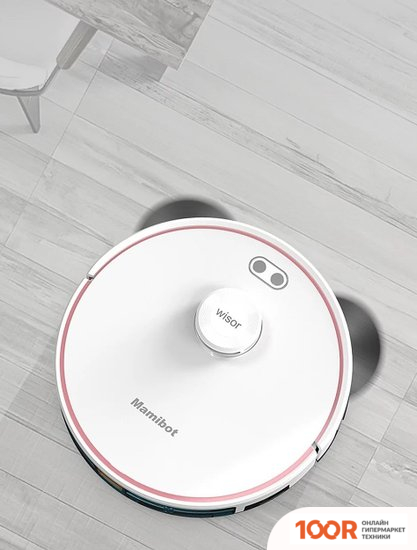 Робот-пылесос Mamibot WISOR EXVAC880 (БЕЛЫЙ) (240548)