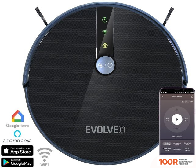 Робот-пылесос Evolveo ROBOTREX RTX-H9 (240259)