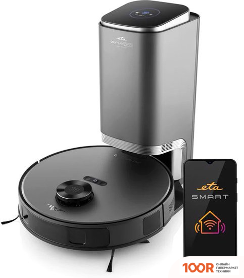 Робот-пылесос ETA AURUM PRO 6241 90000 (СЕРЫЙ) (240223)