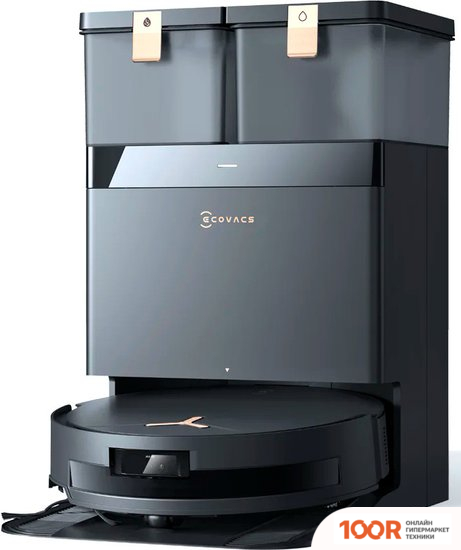 Робот-пылесос Ecovacs DEEBOT T50 MAX PRO OMNI (ЧЕРНЫЙ) (240176)