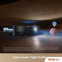 Робот-пылесос Dreame ROBOT VACUUM X50 ULTRA RLX85CE (ЕВРОВИЛКА, ЧЕРНЫЙ) (240149)