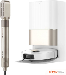 Робот-пылесос Dreame ROBOT VACUUM X40 ULTRA COMPLETE RLX63CE-2 + СТАЙЛЕР DREAME AIRSTYLE AMF17A (МЕЖДУНАРОДНАЯ ВЕРСИЯ, БЕЛЫЙ) (240143)