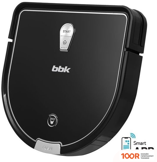 Робот-пылесос BBK BV3522 (ЧЕРНЫЙ) (240029)