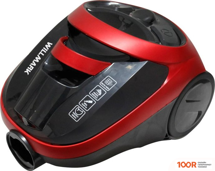 Пылесос Willmark VC-2255CYM (БЕЛЫЙ/ЧЕРНЫЙ) (239794)