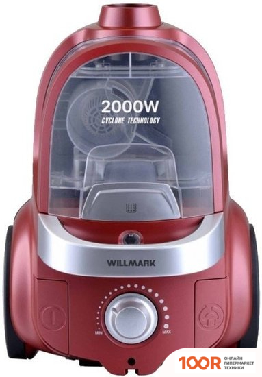 Пылесос Willmark VC-2067CY (КРАСНЫЙ) (239790)