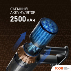 Пылесос Weissgauff V12 BLDC 500 MARINE TURBO (239767)