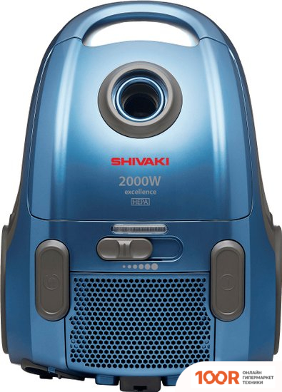 Пылесос Shivaki VCC 0120 (ГОЛУБОЙ) (239387)