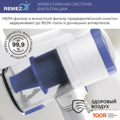 Пылесос Remezair MULTICLICK S AQUA RMVC-502 (239092)