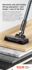 Пылесос Redkey CORDLESS VACUUM CLEANER P9 (ЧЕРНЫЙ) (239061)