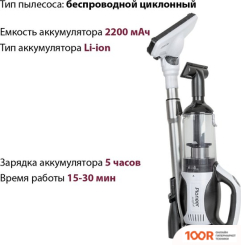 Пылесос Pioneer VC468S (БЕЛЫЙ) (238946)
