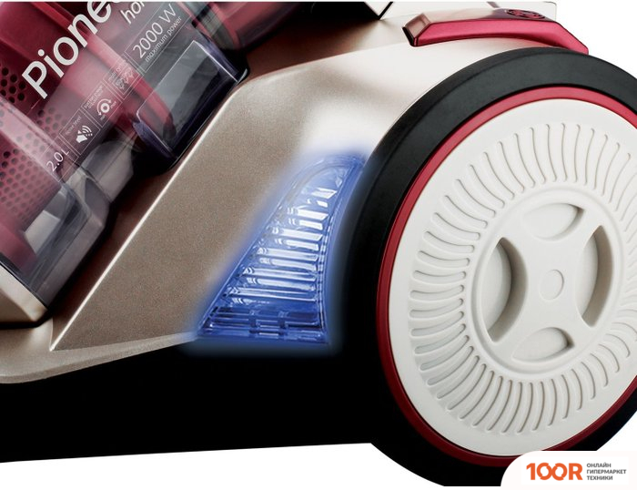 Пылесос Pioneer VC325C (КРАСНЫЙ/ЗОЛОТИСТЫЙ) (238912)