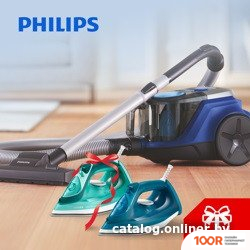 Пылесос Philips XB2022/01 + УТЮГ DST3030 ИЛИ DST3040 (238875)