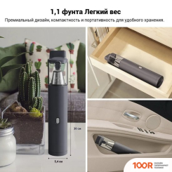 Пылесос Lydsto VACUUM CLEANER H1 EDGE (ЧЕРНЫЙ) (238466)