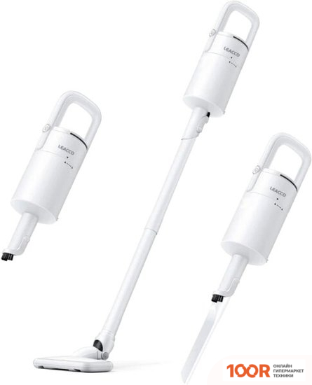 Пылесос LEACCO S20 CORDLESS VACUUM CLEANER (БЕЛЫЙ) (238376)