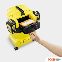 Пылесос Karcher WD 4-18 DUAL BATTERY SET 1.628-601.0 (238041)