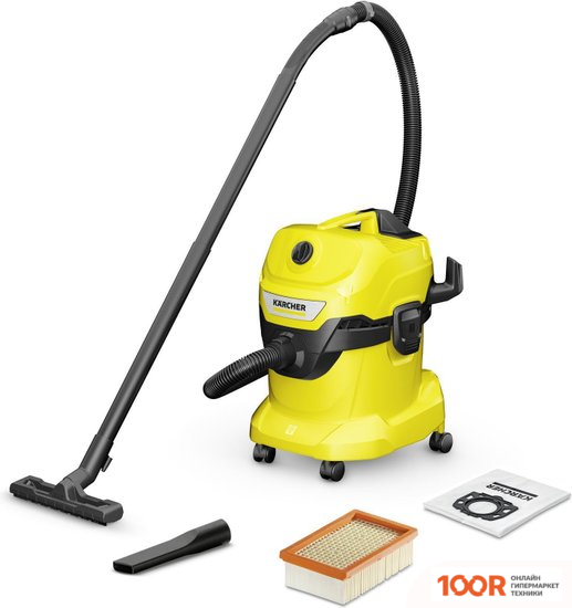 Пылесос Karcher WD 4 V-20/5/22 1.628-201.0 (238037)