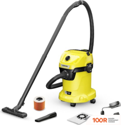 Пылесос Karcher WD 3-18 BATTERY SET [1.628-551.0] (238026)