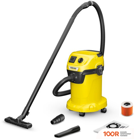 Пылесос Karcher WD 3 P V-19/4/20 1.628-176.0 (238011)