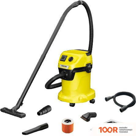 Пылесос Karcher WD 3 P V-17/4/20 1.628-175.0 (238010)
