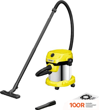 Пылесос Karcher WD 2 PLUS S V-15/4/18 1.628-050.0 (237993)