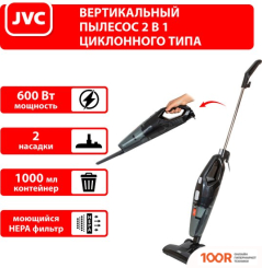 Пылесос JVC JH-VS104 (ЧЕРНЫЙ) (237844)