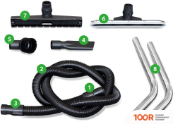 Пылесос Grass BAIYUN 70 Л 3 ТУРБИНЫ (237593)