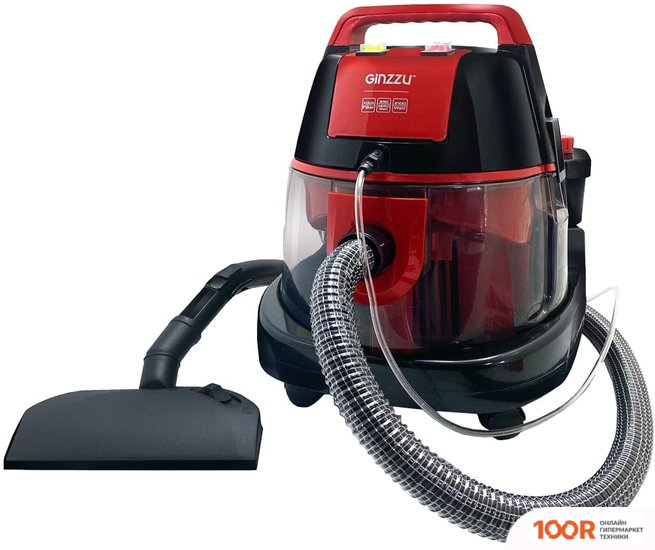 Пылесос Ginzzu VS731 (КРАСНЫЙ) (237559)