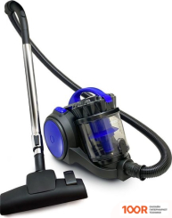 Пылесос Ginzzu VS435 (ЧЕРНЫЙ/СИНИЙ) (237551)