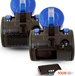 Пылесос Ginzzu VS427 (ЧЕРНЫЙ/СИНИЙ) (237547)