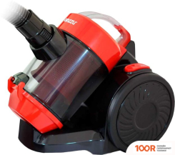 Пылесос Ginzzu VS427 (ЧЕРНЫЙ/КРАСНЫЙ) (237546)