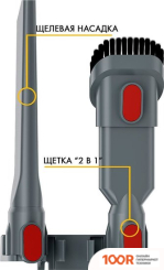 Пылесос Futula CORDLESS VACUUM CLEANER V8 (СЕРЫЙ) (237483)