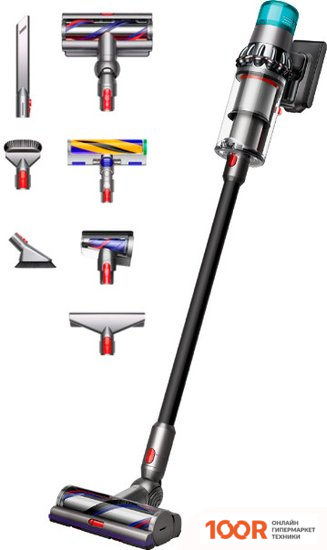 Пылесос Dyson V15 DETECT TOTAL CLEAN SV47 (НИКЕЛЬ/ЧЕРНЫЙ) (237224)