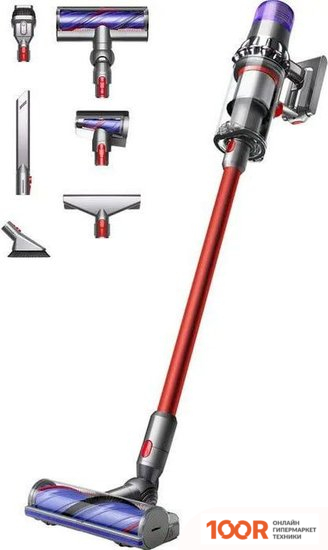 Пылесос Dyson V11 EXTRA SV28 (НИКЕЛЬ/КРАСНЫЙ) (237192)