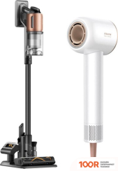 Пылесос Dreame CORDLESS VACUUM CLEANER Z20 VZV16A + ФЕН DREAME HAIRDRYER GLORY WHITE AHD6A-WH (ЕВРОВИЛКА) (237111)