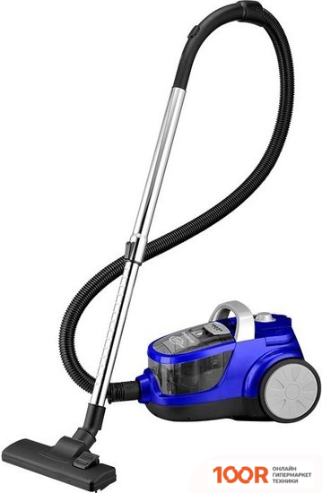 Пылесос Delta LUX DL-0836 (ЧЕРНЫЙ/БИРЮЗОВЫЙ) (237075)