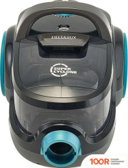 Пылесос Delta LUX DL-0836 (ЧЕРНЫЙ/БИРЮЗОВЫЙ) (237075)