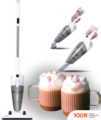 Пылесос Deerma DX118C (МЕЖДУНАРОДНАЯ ВЕРСИЯ, БЕЛЫЙ/СЕРЫЙ) + НАБОР КРУЖЕК MAKKUA CUP COZYDAY MC270 (237022)