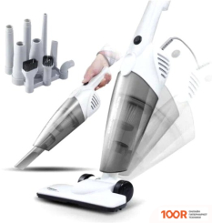 Пылесос Deerma DX118C (МЕЖДУНАРОДНАЯ ВЕРСИЯ, БЕЛЫЙ/СЕРЫЙ) (237021)