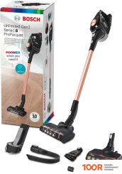 Пылесос Bosch SERIE 8 UNLIMITED GEN2 PROPARQUET BCS8214PRQ (236704)