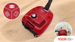 Пылесос Bosch SERIE 4 BGB38RD2 (236674)