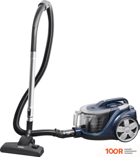 Пылесос BBK BV1901 (СИНИЙ/СЕРЫЙ) (236380)