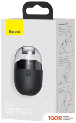 Пылесос Baseus C2 DESKTOP CAPSULE CRXCQC2A-01 (БАТАРЕЙКИ, ЧЕРНЫЙ) (236365)