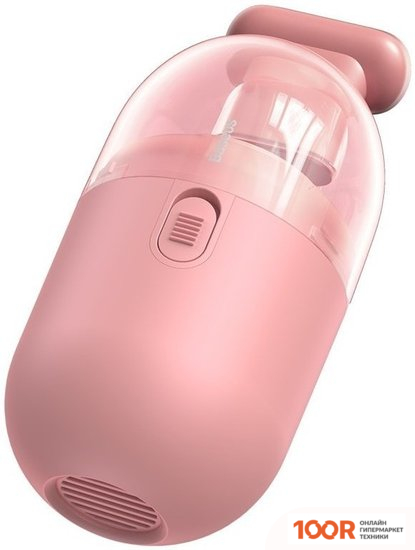 Пылесос Baseus C2 DESKTOP CAPSULE CRXCQC2-04 (АККУМУЛЯТОР, РОЗОВЫЙ) (236363)