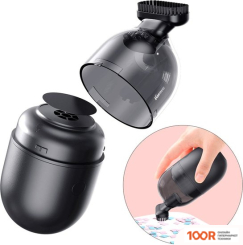 Пылесос Baseus C2 DESKTOP CAPSULE CRXCQC2-01 (АККУМУЛЯТОР, ЧЕРНЫЙ) (236361)