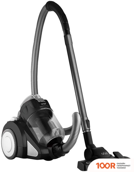 Пылесос Artel VCC 0220 (ЧЕРНЫЙ, С ТУРБОЩЕТКОЙ) (236334)