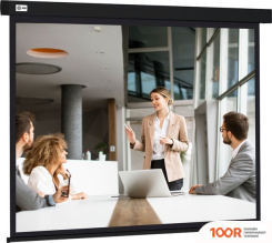 Проекционный экран CACTUS WALLSCREEN 168X299 CS-PSW-168X299-BK (234904)